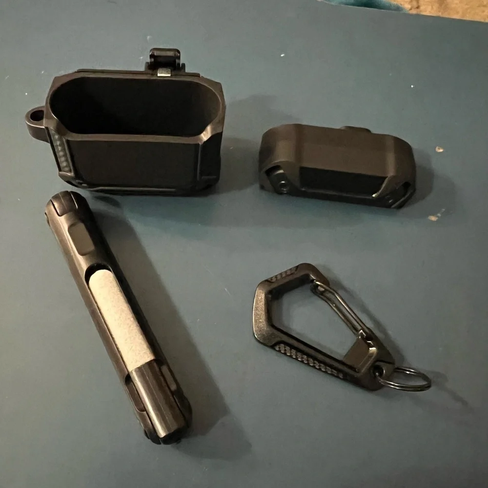 AirPods 4th Gen Case & Phone Stand Set – Full Drop Protection with Cleaner Kit